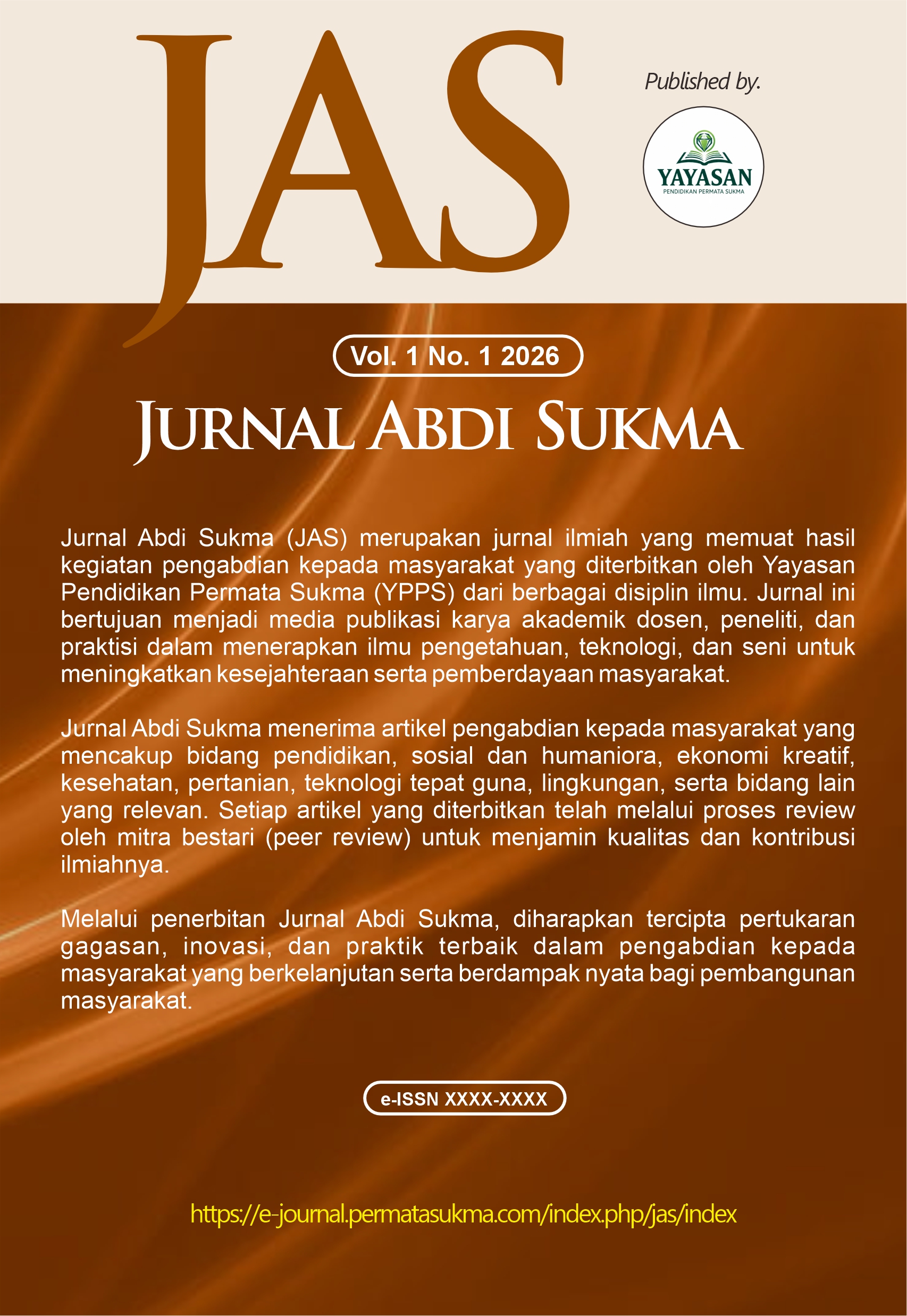 					View Vol. 1 No. 1 (2026): Jurnal Abdi Sukma
				